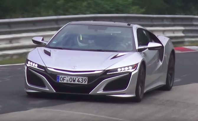 Two Acura NSXs Filmed Testing at the Nurburgring – But Why?
