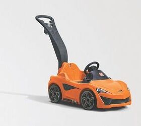 McLaren 570S Spider Push Car is for the Suavest Kid on the Playground