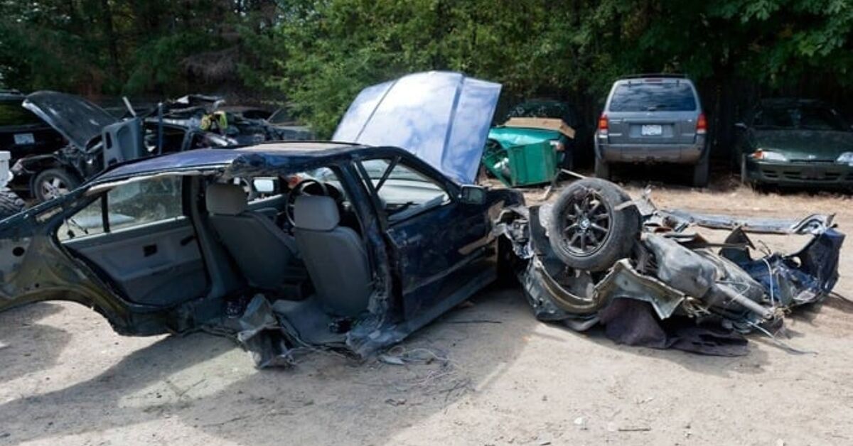 Honda Ripped In Half