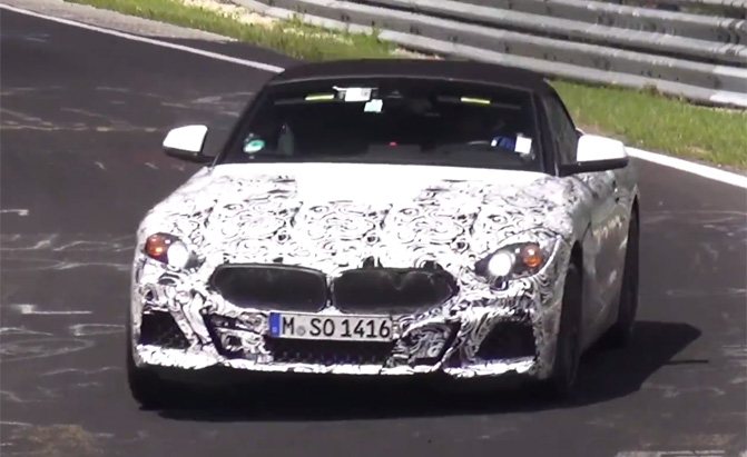 BMW Z4 Looks and Sounds Fierce on the Nurburgring