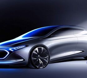 Mercedes Teases Its Compact Electric Hatch Again