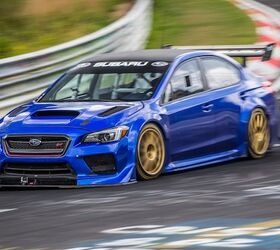Watch the Subaru WRX STi NBR Special Lap the 'Ring in Under 7 Minutes