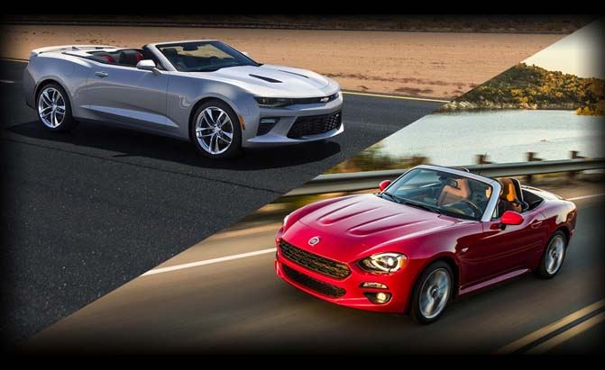 poll fiat 124 spider or chevrolet camaro convertible