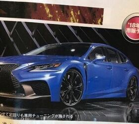 Lexus Might Have a High Performance LS F in the Works