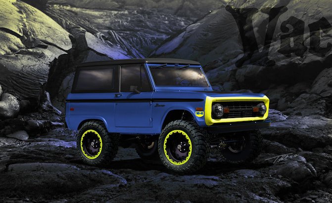 Custom 1966 Ford Bronco is Boosted and Oh So Blue