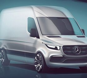 Mercedes Teases New Sprinter Sporting an Updated Look