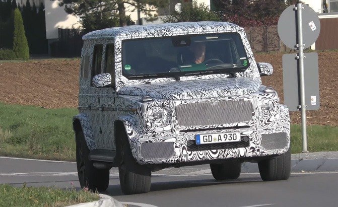 Mercedes-AMG G63 Gets Caught on Camera Revealing More Details