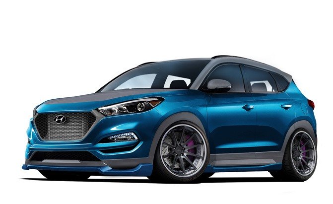 Modified Tucson is Another Hyundai Concept Heading to Vegas