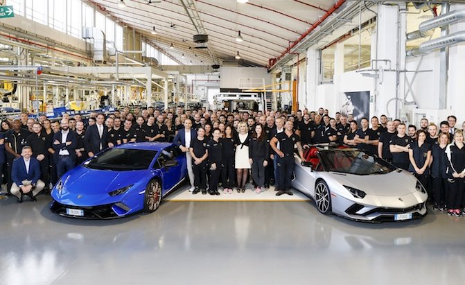 Lamborghini Has Built 7,000 Aventadors and 9,000 Huracans