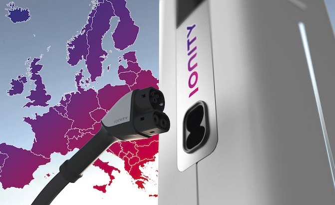 Six Automakers Join Forces for 'Ionity' High Power EV Charging Network