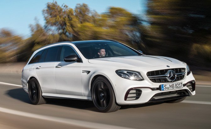 mercedes amg e63 s is the fastest wagon around the nurburgring