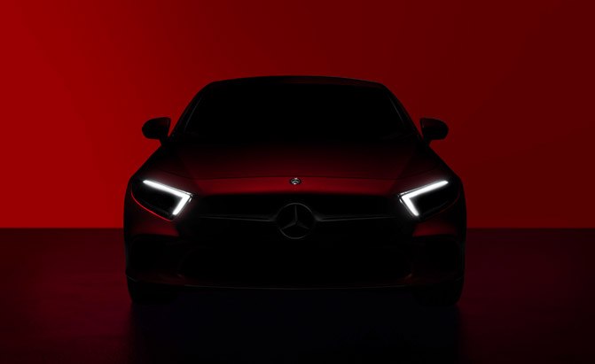 Mercedes-Benz CLS Teases Its Front End Ahead of Debut