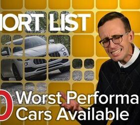 top 10 worst performance cars the short list
