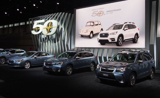 Subaru is Celebrating Its 50th Anniversary With Limited Edition Models