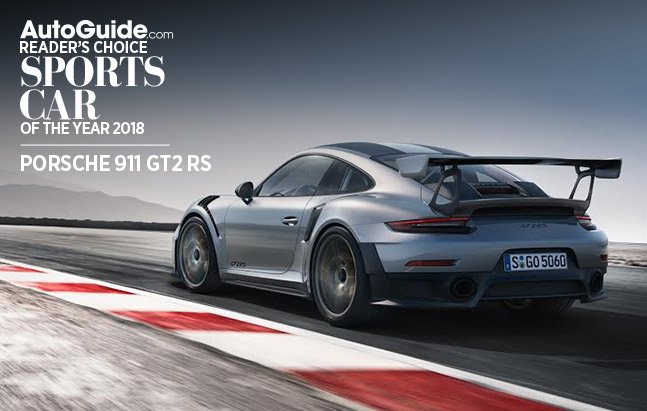Porsche 911 GT2 RS Wins 2018 AutoGuide.com Reader's Choice Sports Car of the Year Award