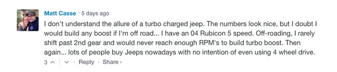 what people are saying about the 2018 jeep wrangler jl