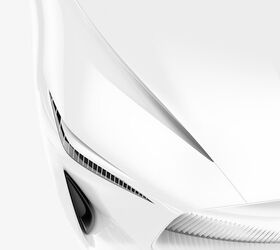Infiniti Teases a Frosty White New Concept Car