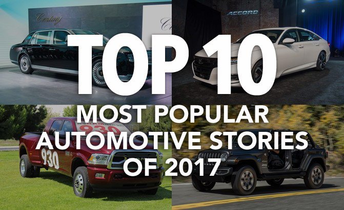 Top 10 Most Popular Automotive Stories of 2017