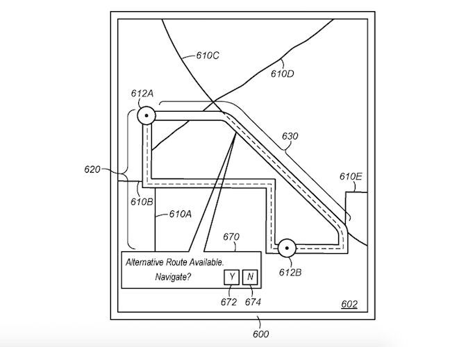 apple is working on a navigation system for self driving cars