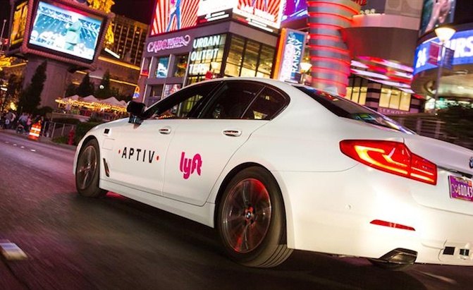 lyft is offering rides in a semi autonomous bmw 5 series during ces
