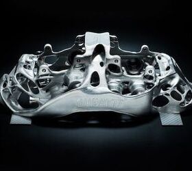 bugatti produces the first 3d printed fully functional brake caliper