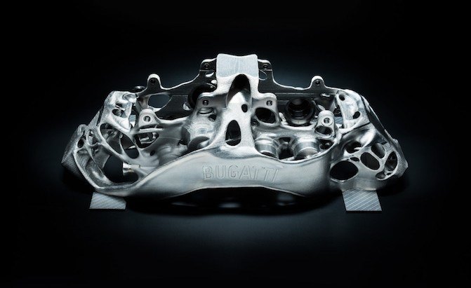 Bugatti Produces the First 3D Printed, Fully Functional Brake Caliper