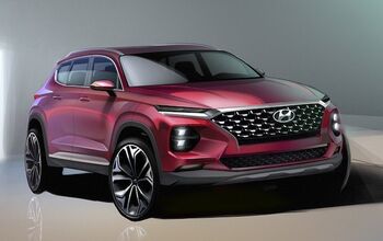 2019 Hyundai Santa Fe Previewed in New Design Sketch