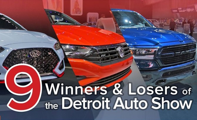 9 winners and losers from the 2018 detroit auto show the short list