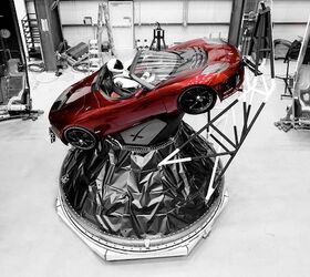elon musk launches tesla roadster into space streams live views of starman