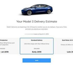 Standard Tesla Model 3 Delayed Even Further