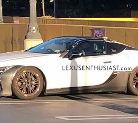 Possible Lexus LC F Prototype Photographed in California