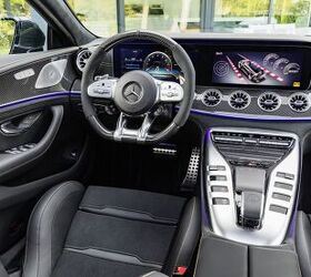 4 door mercedes amg gt proves practical can be sexy from some angles