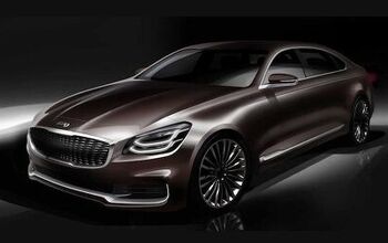 New Kia K900 Previewed in Official Design Sketch