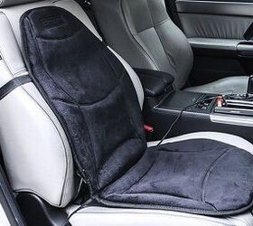 Deluxe Velour Heated Car Seat Cushion
