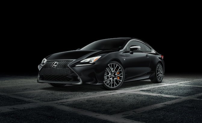Lexus RC Gets New Black Line Special Edition for 2018