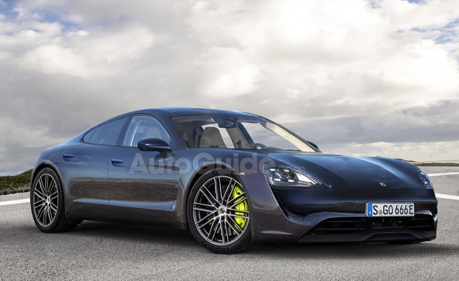 Render Gives the Best Look at Porsche's Upcoming Tesla Model S Fighter