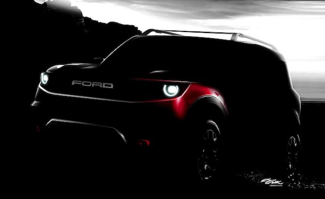 Ford Shows Off Tough-Looking New Small Crossover
