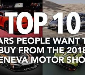 Top 10 Most Desirable Cars From the 2018 Geneva Motor Show