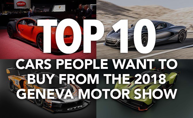 top 10 most desirable cars from the 2018 geneva motor show