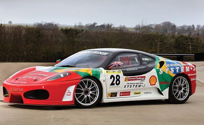 Here's Your Chance to Own the Only Ferrari Race Car Driven by a Senna