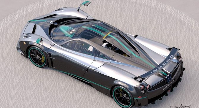 last pagani huayra coupe is inspired by lewis hamilton