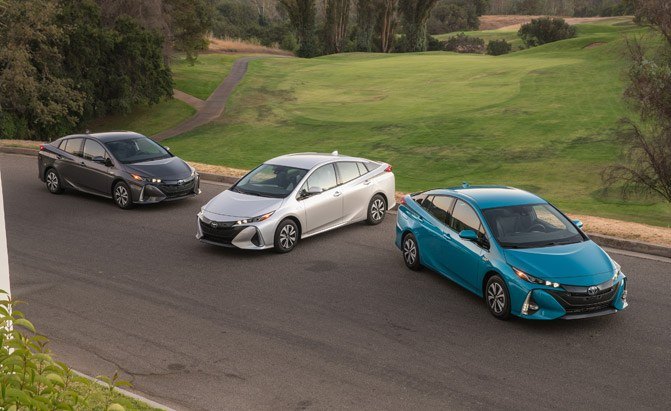 2019 toyota prius may wear prius prime inspired looks