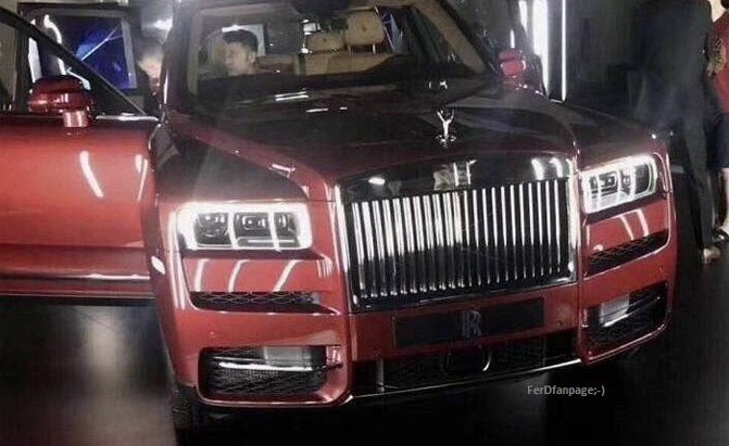 photo of rolls royce s first suv leaks ahead of official debut