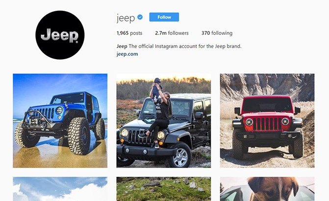 top 10 most instagrammed automakers 2018