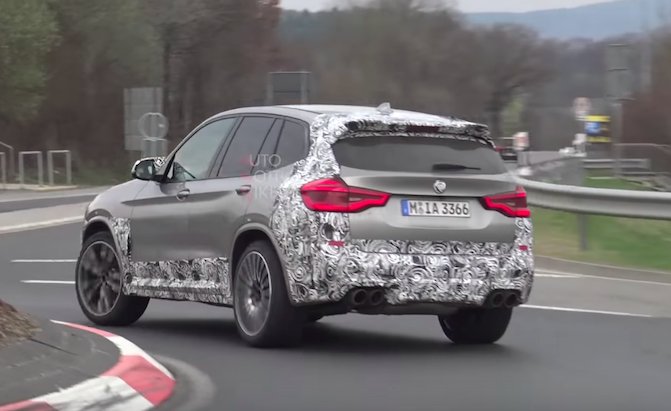 2019 BMW X3 M Looks Fast, Sounds Great at the 'Ring