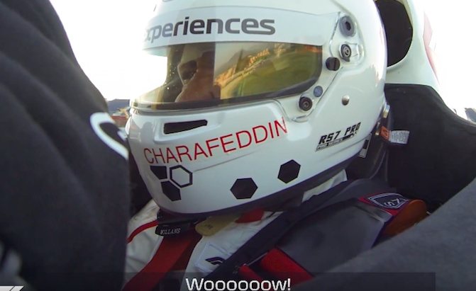 Blind Race Fan Gets the Ride of a Lifetime in Two Seater F1 Car
