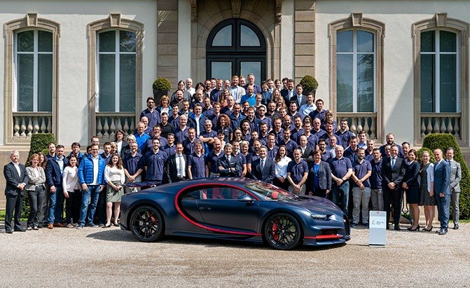 There Are Already 100 Bugatti Chirons in the World