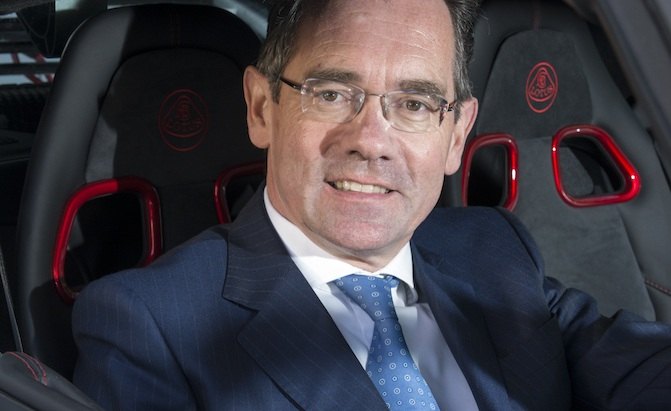 lotus ceo steps down replaced with geely executive