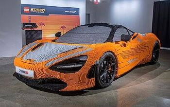 Full-Size LEGO McLaren 720S Weighs More Than the Real Thing
