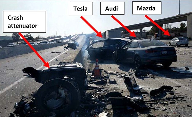 NTSB Releases Preliminary Report on Fatal Tesla Model X Crash